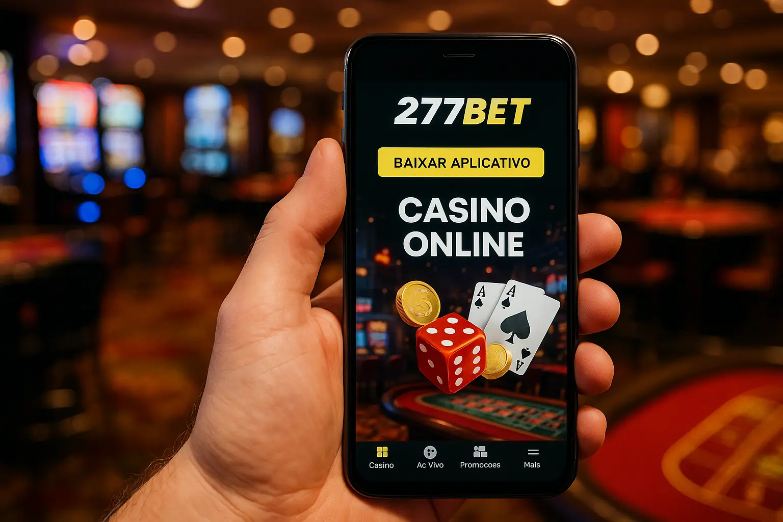 Baixar o 77PG Cassino App
