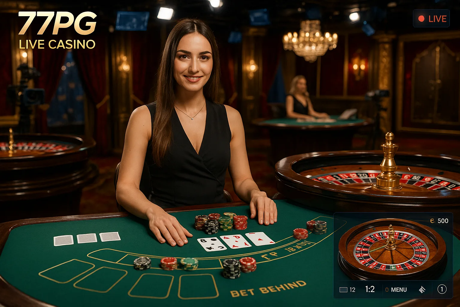 O 77PG Live Casino lança promoções regularmente