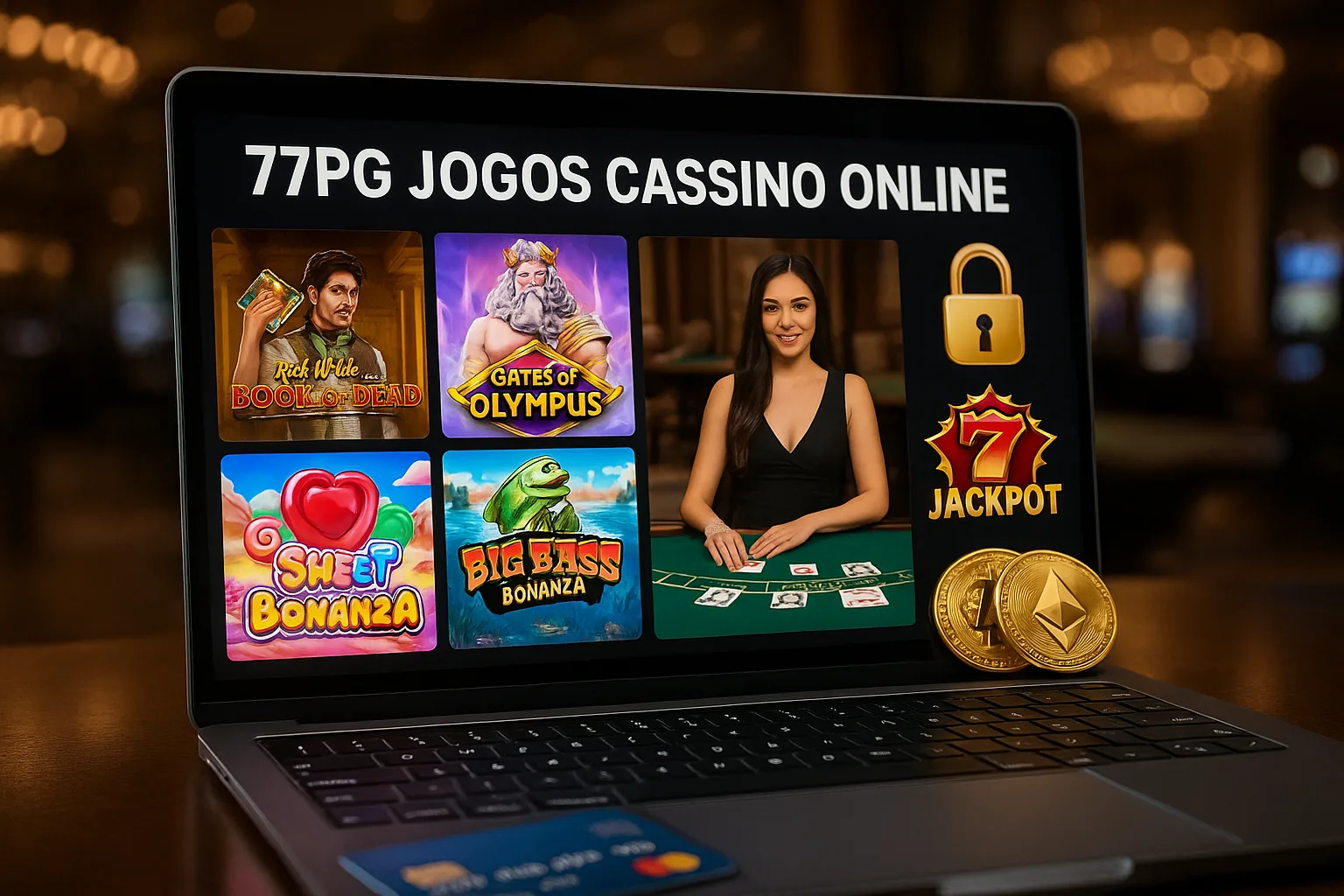 Jogos de cassino online inovadores e emocionantes na 77PG